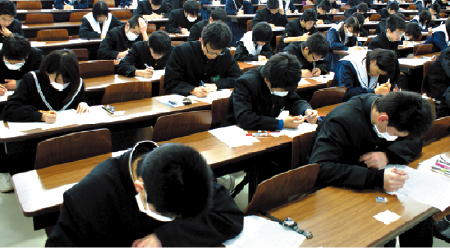 入試プレテスト5回実施